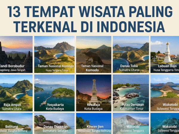13 wisata terkenal di indonesia